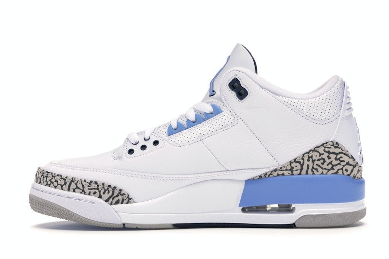 Air Jordan 3 Retro Unc (2020), vista a 360 gradi 19 di 36