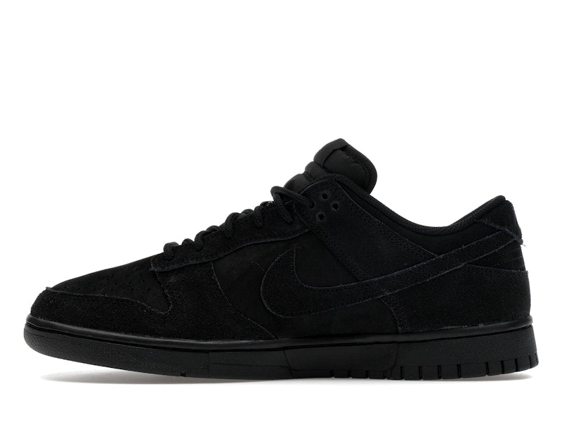 Nike Dunk Low SE Triple Black, vista a 360 gradi 19 di 36