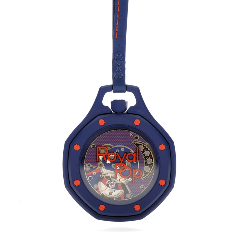 Swatch x Audemars Piguet AP Bioceramic Royal Pop Orenji Hachi SSX03L103N, vista a 360 gradi 19 di 36