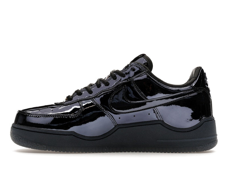 Nike Air Force 1 Low Lebron James Black Patent - Black/Black/Metallic Gold - IO6129-001 - 19