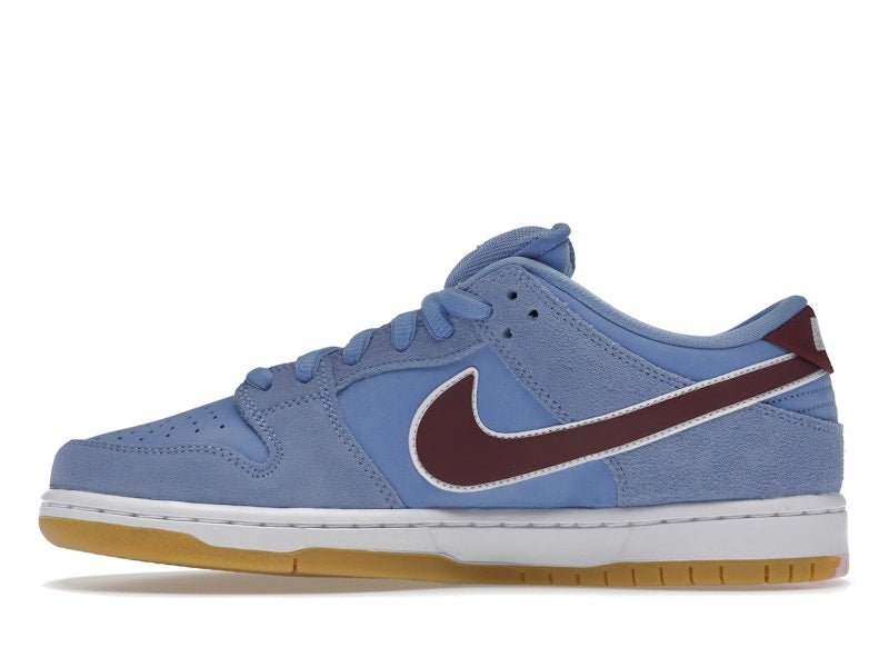 Nike Sb Dunk Low Valour Blue Team Maroon - Valor Blue/Team Maroon/White/Gum - DQ4040-400 - 19