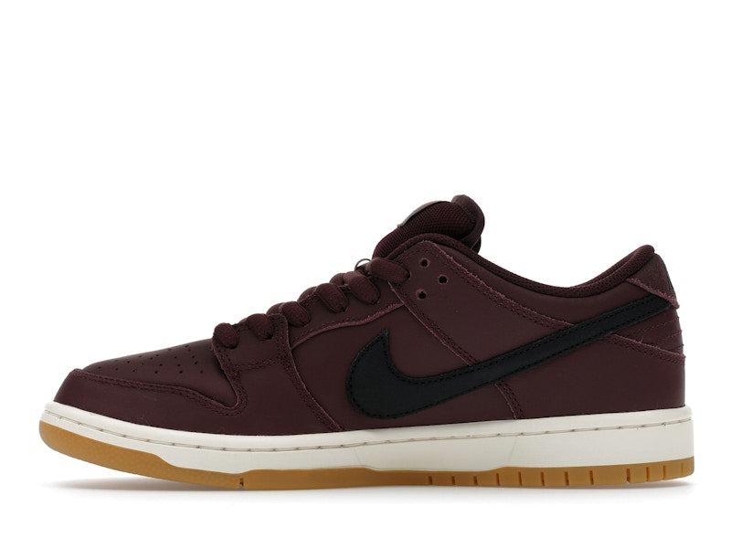Nike Sb Dunk Low Pro Burgundy Crush - Burgundy Crush/Black/Mystic Dates/Sail/Gum Light Brown/Safety Orange - IO2304-600 - 19