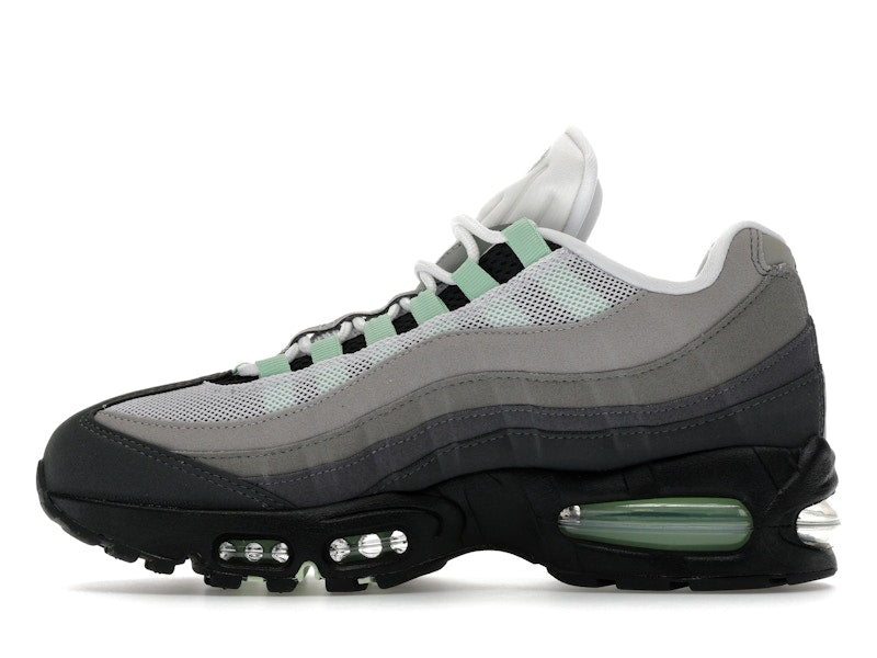 Nike Air Max 95 Og Big Bubble Fresh Mint Womens - Black/Fresh Mint/White/Medium Grey/Anthracite/Light Graphite - HJ5996-005 - 19