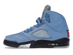 Air Jordan 5 Retro Unc University Blue, vista a 360 gradi 19 di 36