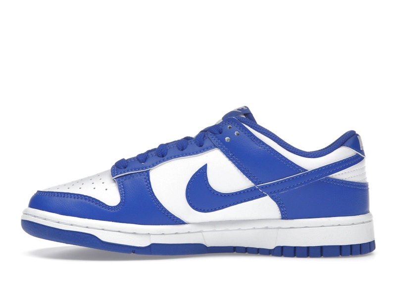 Nike Dunk Low White Hyper Royal (2025), vista a 360 gradi 19 di 36