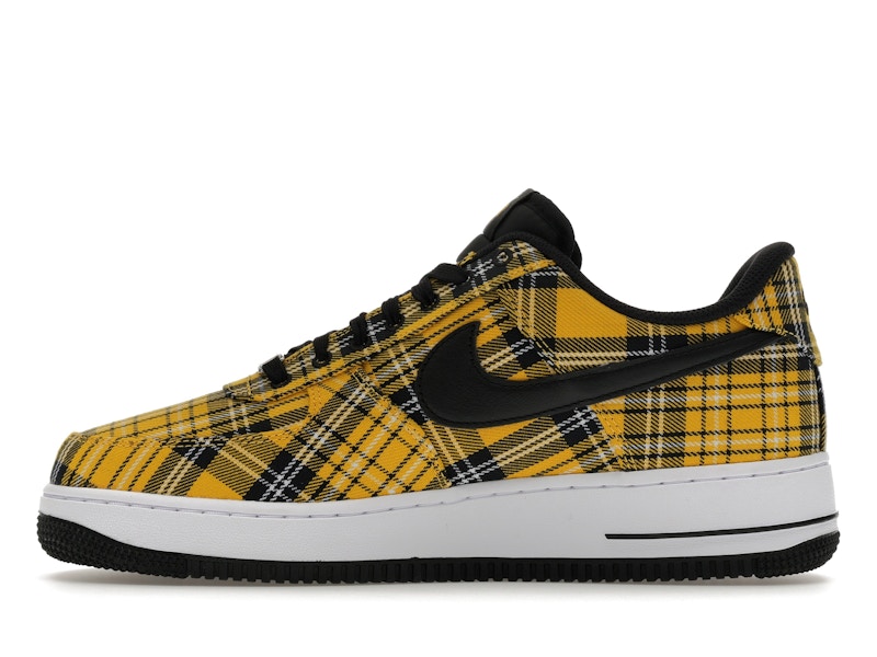 Nike Air Force 1 Low Clueless Yellow Plaid Womens - Multi-Color/Black/Yellow Ochre/White - IR5596-900 - 19