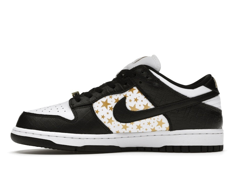 Nike SB Dunk Low Supreme Black, vista a 360 gradi 19 di 36