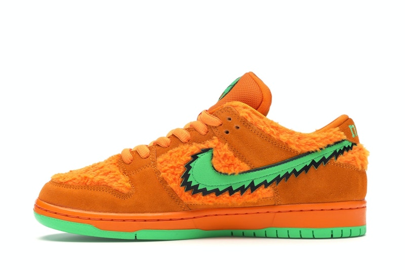 Nike Sb Dunk Low Grateful Dead Bears Orange - Bright Ceramic/Green Spark - CJ5378-800 - 19