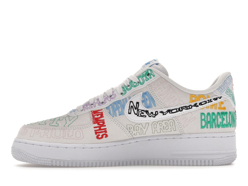Nike Air Force 1 Low World Tour White - White/White - II1549-100 - 19