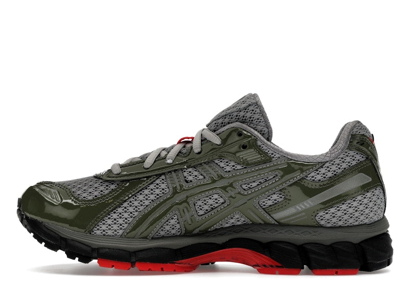 Asics Gel Kayano 121 Up There - Olive Green/Grey/Red - 1203A869-021 - 19