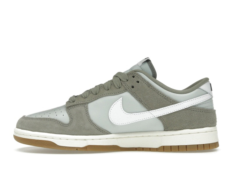 Nike Dunk Low Retro SE Light Silver Light Army Sail White, vista a 360 gradi 19 di 36