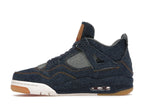 Air Jordan 4 Retro Levis Denim - Denim/Denim-Sail-Game Red - AO2571-401 - 19