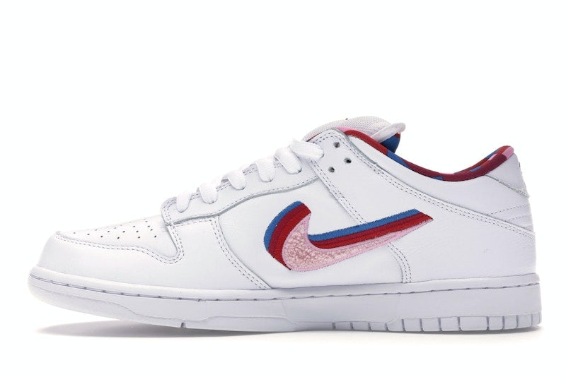 Nike Sb Dunk Low Parra - White/Red-Pink - CN4504-100 - 19