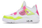 Air Jordan 4 Retro White Lemon Pink (GS) - White/Lemon Venom-Pink Blast - CV7808-100 - 19