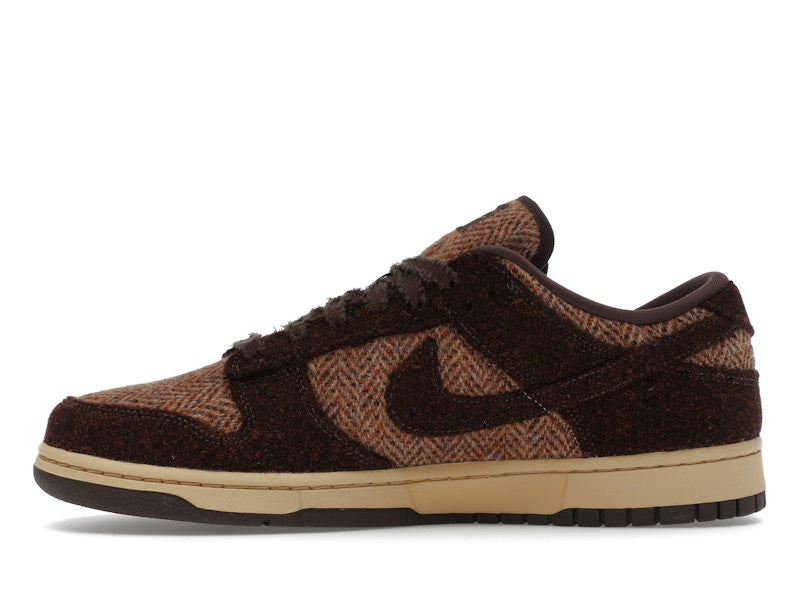 Nike Dunk Low Harris Tweed Sesame Womens - Sesame/Violet Mist/Baroque Brown - IO0052-200 - 19