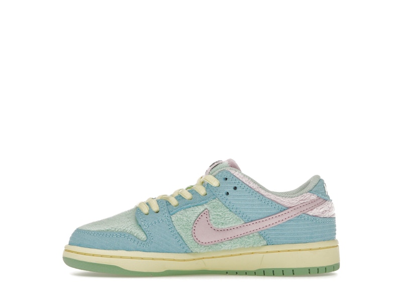 Nike Sb Dunk Low Verdy Visty (PS) - Blue Gaze/Light Arctic Pink/Bicycle Yellow - FZ7195-400 - 19