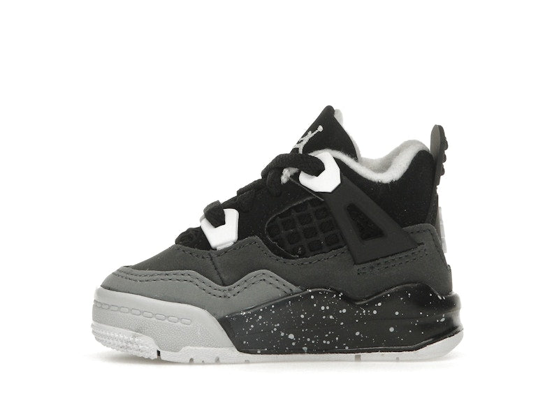 Air Jordan 4 Retro Fear 2024 (TD) - Black/White/Anthracite/Black/Pure Platinum - FV4538-002 - 19
