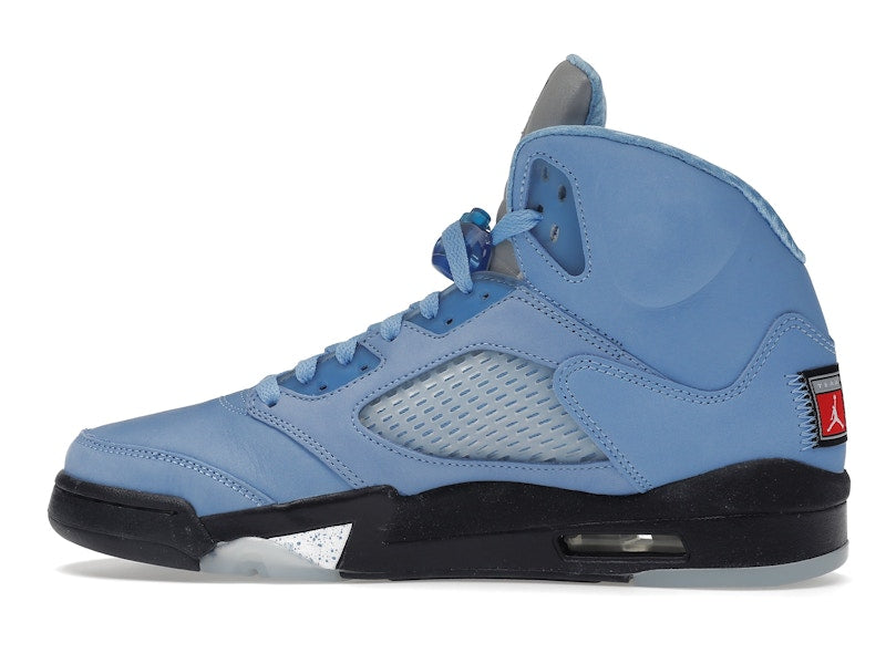Air Jordan 5 Retro Unc University Blue, vista a 360 gradi 20 di 36