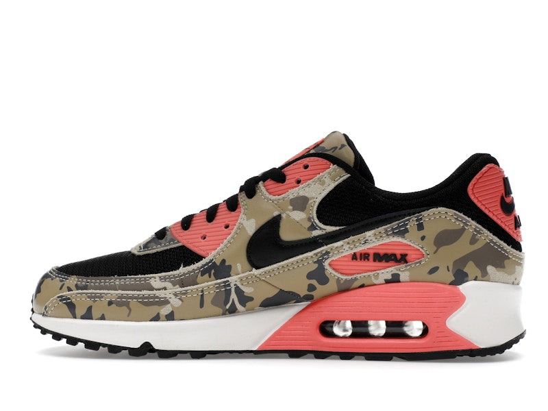 Nike Air Max 90 Premium Magic Ember Camo - Light Khaki/Black/Magic Ember/Mink Brown/Medium Ash/Parachute Beige - IF1721-200 - 20