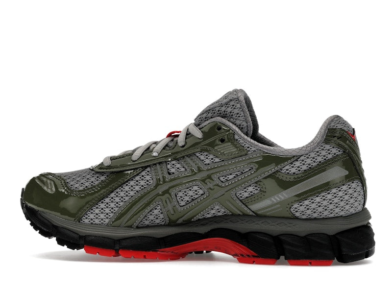 Asics Gel Kayano 121 Up There - Olive Green/Grey/Red - 1203A869-021 - 20