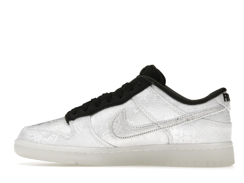Nike Dunk Low Clot Fragment White - White/Black - FN0315-110 - 20
