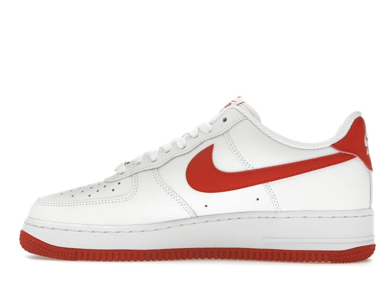 Nike Air Force 1 07 Dragon Red - White/White/Dragon Red - FJ4146-106 - 20