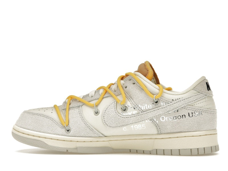 Nike Dunk Low Off White Lot 39 - Sail/Neutral Grey-Amarillo - DJ0950-109 - 20