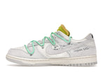 Nike Dunk Low Off White Lot 14 - Sail/Neutral Grey-Electro Green - DJ0950-106 - 20