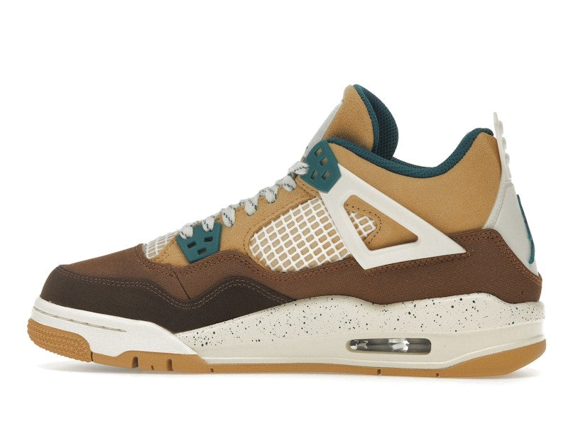 Air Jordan 4 Retro Cacao Wow (GS) - Cacao Wow/Geode Teal/Ale Brown/Twine/Sail/Luminous Green - FB2214-200 - 20
