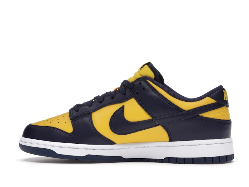 Nike Dunk Low Michigan - Varsity Maize/Midnight Navy-White - DD1391-700 - 20