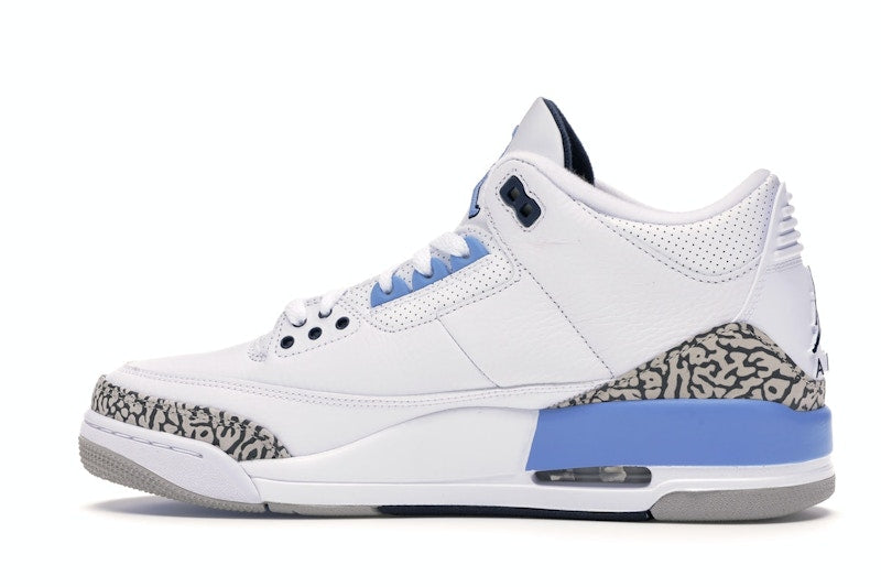 Air Jordan 3 Retro Unc (2020), vista a 360 gradi 20 di 36