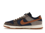 Nike Dunk Low Tweed Midnight Navy Corduroy - Midnight Navy/Ale Brown/Pale Ivory - FQ8746-410 - 20