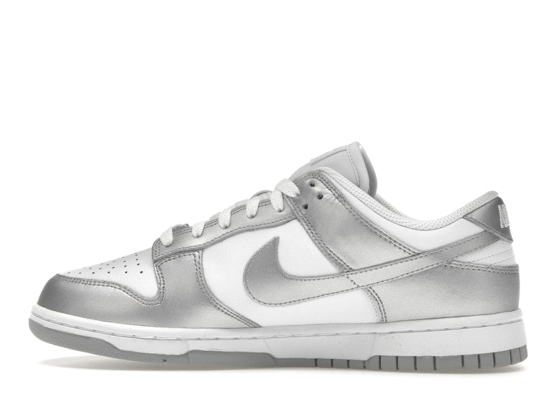 Nike Dunk Low Metallic Silver Womens - White/Metallic Silver/Blue Joy - FV1311-100 - 20