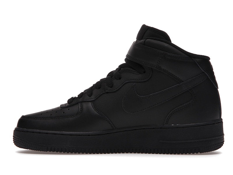 Nike Air Force 1 Mid 07 Triple Black 2021 - Black/Black - 315123-001/CW2289-001 - 20