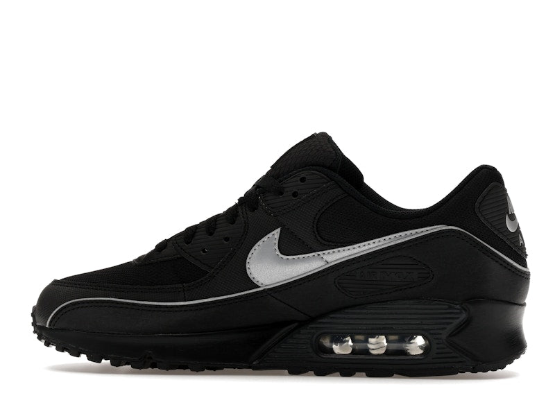 Nike Air Max 90 Premium Black Reflective - Black/Black/Anthracite/Multi-Color - HV4517-002 - 20