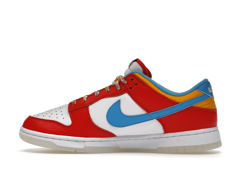 Nike Dunk Low Qs Lebron James Fruity Pebbles - Habanero Red/Laser Blue/White - DH8009-600 - 20