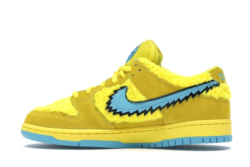 Nike Sb Dunk Low Grateful Dead Bears Yellow - Opti Yellow/Blue Fury - CJ5378-700 - 20