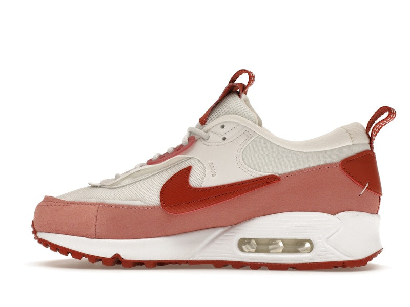 Nike Air Max 90 Futura Red Stardust Womens - Red Stardust/Summit White/Campfire Orange/Rugged Orange - FQ8881-618 - 20