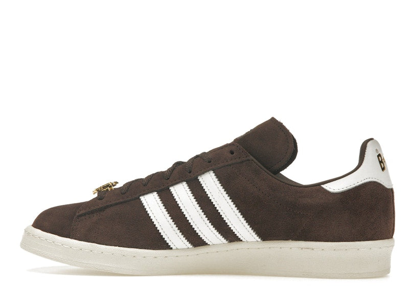 Adidas Campus 80s Bape 30th Anniversary Brown - Brown/Cloud White/Gold Metallic - IF3379 - 20