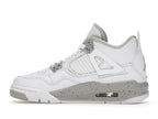 Air Jordan 4 Retro White Oreo 2021 (GS) - White/Tech Grey-Black-Fire Red - DJ4699-100 - 20