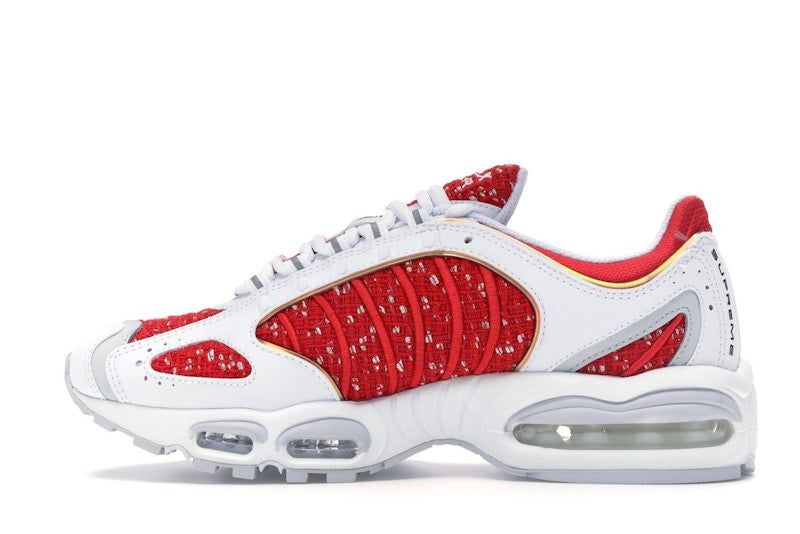 Nike Air Max Tailwind 4 Supreme White, vista a 360 gradi 20 di 36
