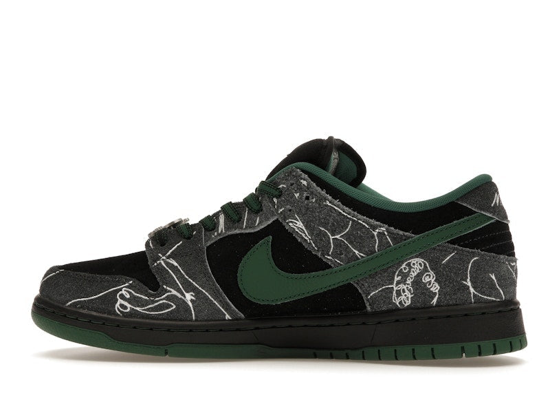Nike SB Dunk Low There Skateboards, vista a 360 gradi 20 di 36