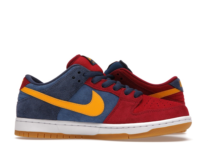 Nike Sb Dunk Low Barcelona - Maroon/Navy-Gold - DJ0606-400 - 20
