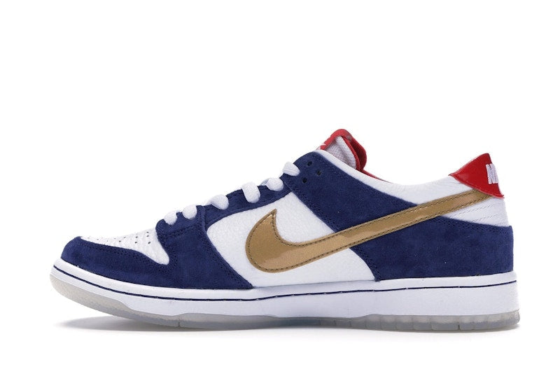 Nike Dunk Sb Low Ishod Wair Bmw - Deep Royal Blue/Metallic Silver-University Red-Metallic Silver - 839685-416 - 20