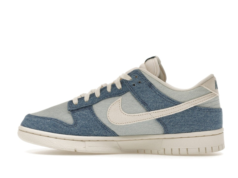 Nike Dunk Low Smokey Blue Denim (Women's), vista a 360 gradi 20 di 36
