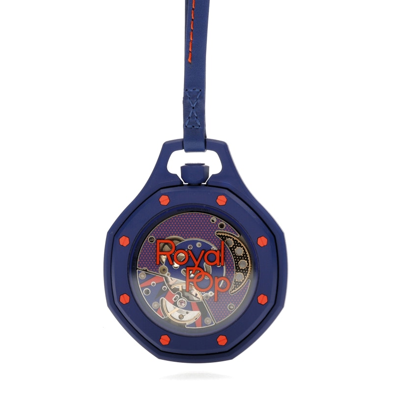 Swatch x Audemars Piguet AP Bioceramic Royal Pop Orenji Hachi SSX03L103N, vista a 360 gradi 20 di 36