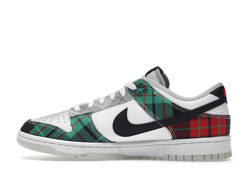 Nike Dunk Low Tartan Plaid - White/Black-White-University Red-Stadium Grey-Light Silver - DV0827-100 - 20
