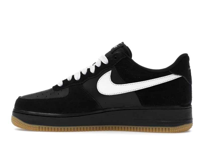 Nike Air Force 1 Low '07 LV8 Black Gum Light Brown White, vista a 360 gradi 20 di 36