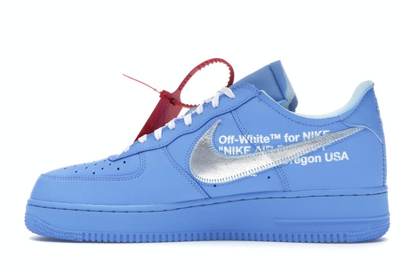 Nike Air Force 1 Low Off White University Blue - University Blue/Metallic Silver-White - CI1173-400 - 20