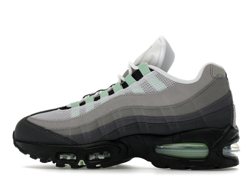 Nike Air Max 95 Og Big Bubble Fresh Mint Womens - Black/Fresh Mint/White/Medium Grey/Anthracite/Light Graphite - HJ5996-005 - 20